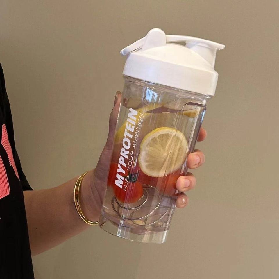 600ml 20oz Workout Protein Mixer Shaker Bottle - photo 2
