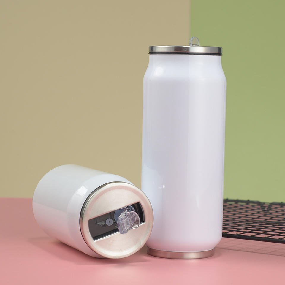 Modern 10oz Stainless Steel Soda Can Tumbler Eco-Friendly Disposable BPA-Free Included Sublimation Accessory Parties School - photo 4
