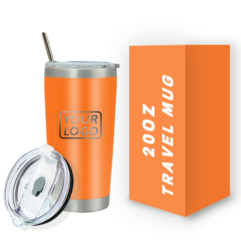 Double Wall Stainless Steel 20oz Tumbler Green Blank With Lid - photo 2