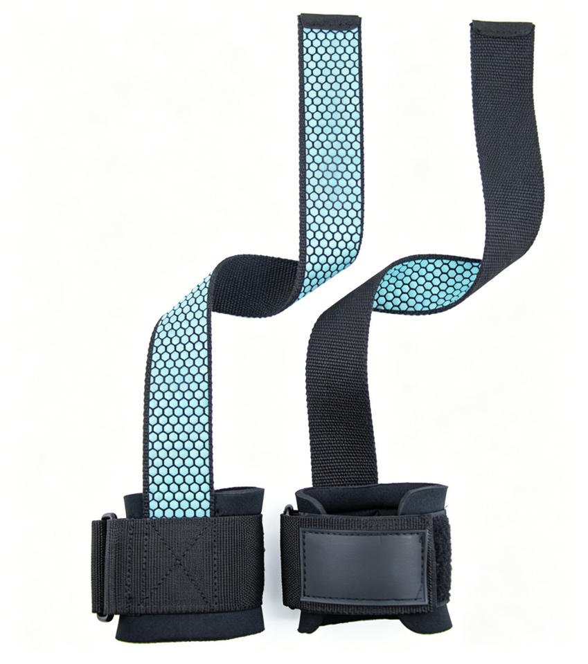 Wholesale Custom Logo Fitness Custom Sport Gym High Quality Weight Lifting Wrist Straps Weightlifting Straps - photo 3