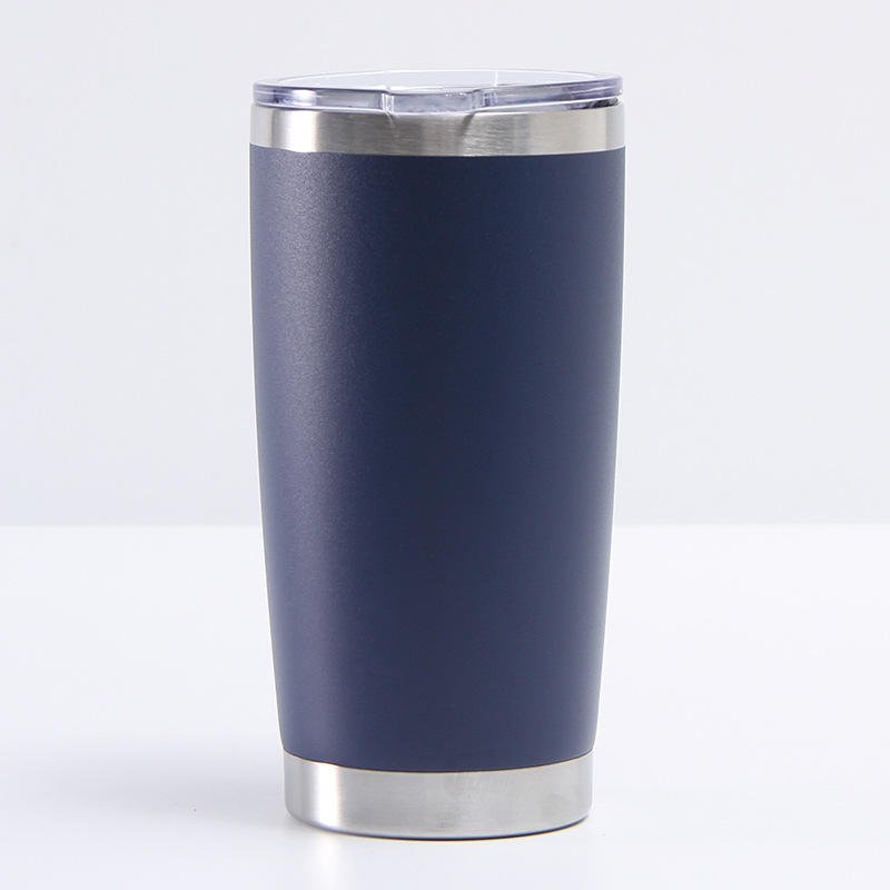 Double Wall Stainless Steel 20oz Tumbler Green Blank With Lid - photo 5