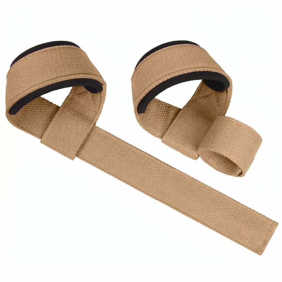 Gym Automatic Curling Straps Self Retractable Weight Lifting Wrist Straps Durable Webbing Hand Protector - photo 3