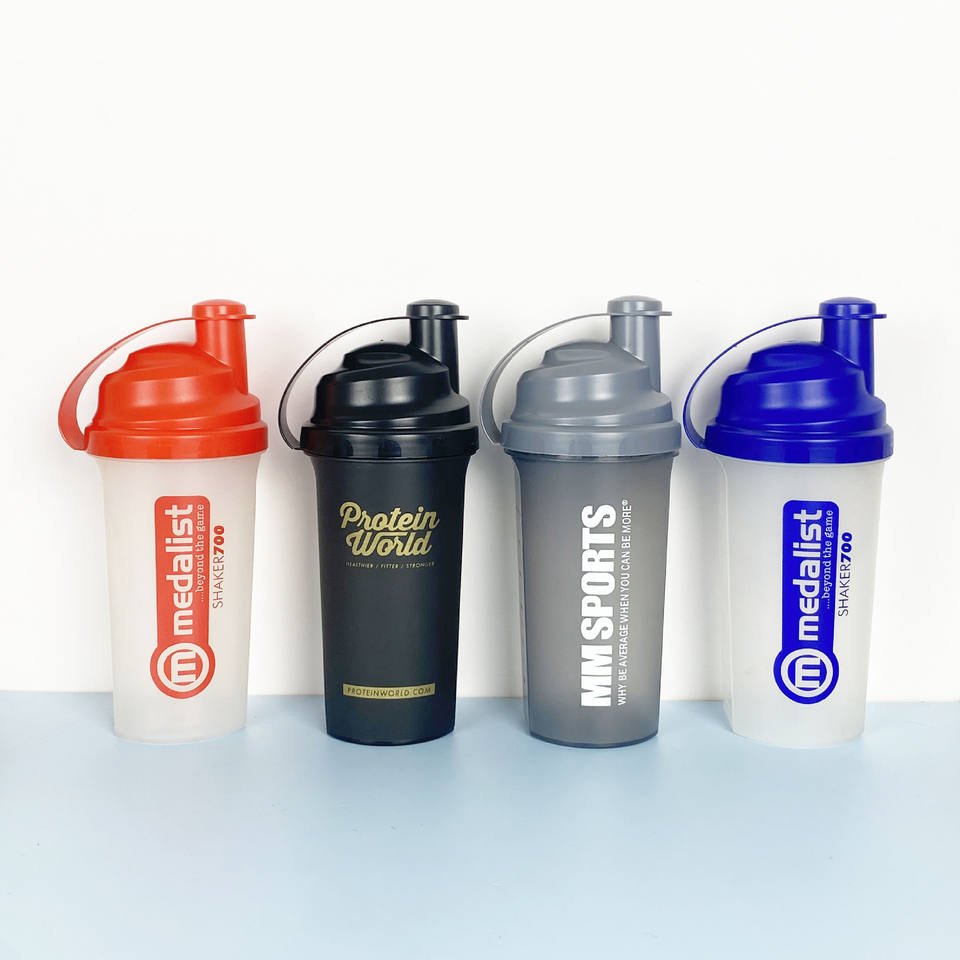 Leak Proof 700ml Plastic Protein Shaker Bottle - photo 3