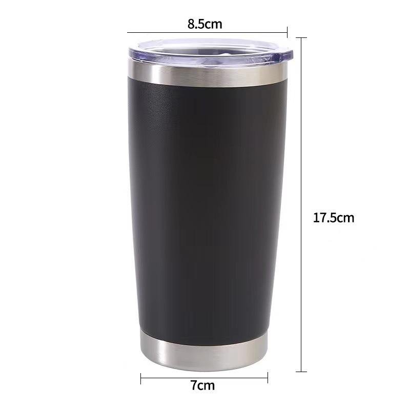 Wholesale 20oz Stainless Steel Double Wall Vacuum Insulated Reusable Coffee Travel Mug - photo 4