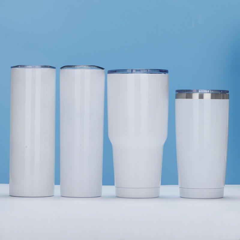 Custom 20oz Metal Tumbler Flat Edge Straw Eco-Glitter Sublimation Design ODM Model 12oz Capacity Vacuum Cold Accessory - photo 4