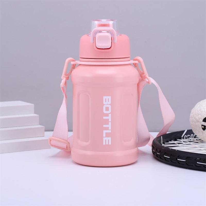 Portable 316 Stainless Steel Vacuum Flask Student Water Bottle - photo 5