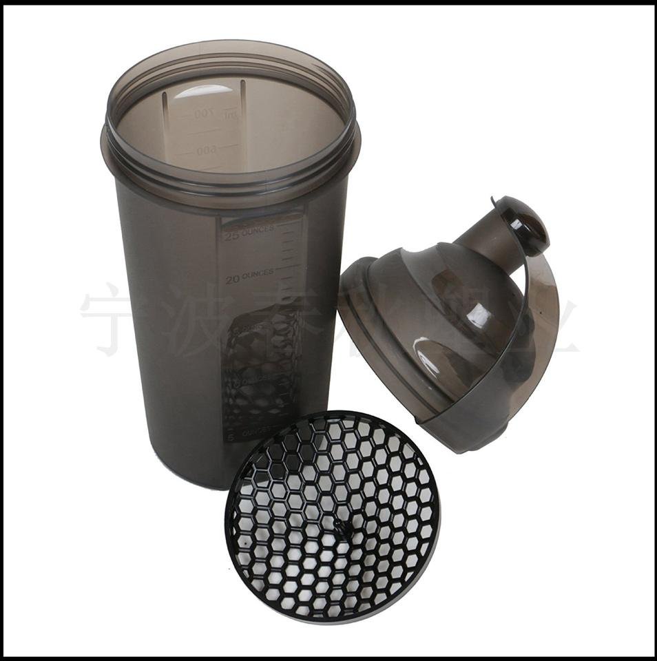 Leak Proof 700ml Plastic Protein Shaker Bottle - photo 5