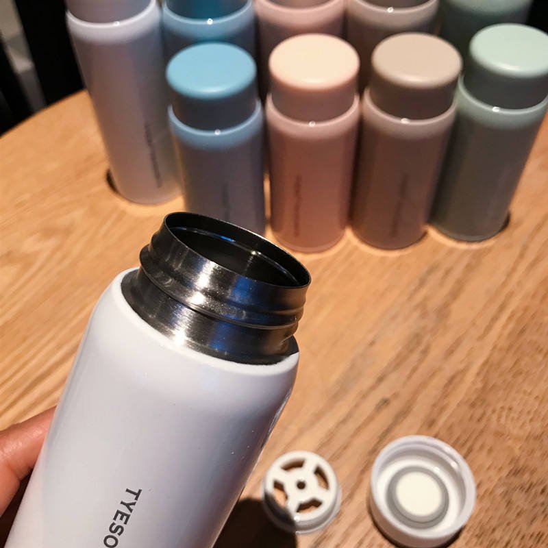 150ml 200ml Fancy Elegant Double Wall Stainless Steel Thermos Coffee Mugs and Cups With Screw Lid - photo 3