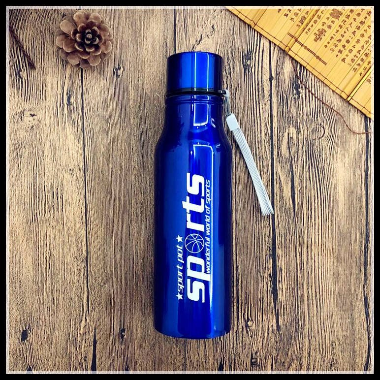 Reusable Single Wall 650ml Stainless Steel Insulated Traveling Outdoor Bike Bullet Water Bottle - photo 2