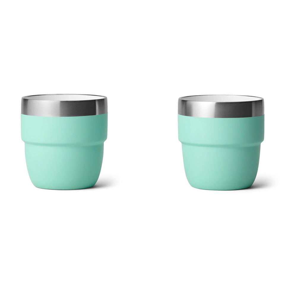 Customize Stainless Steel Stackable Ceramic Liner Coffee Tumbler 4oz - photo 2