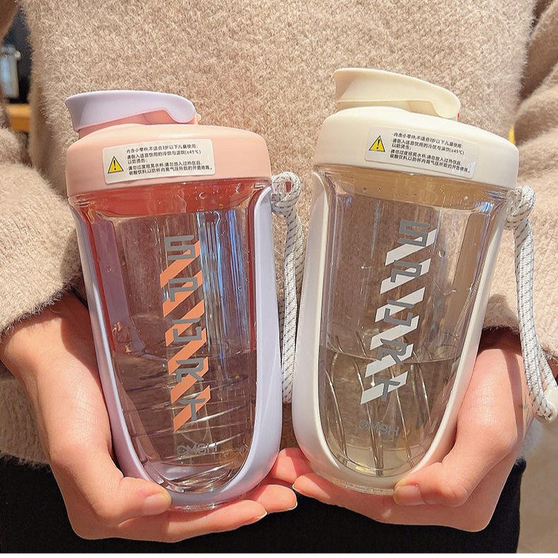 Premium Quality 590ml BPA Free Custom Gym Plastic Protein Shaker Bottle for Protein Mixes With Mixer Ball - photo 3