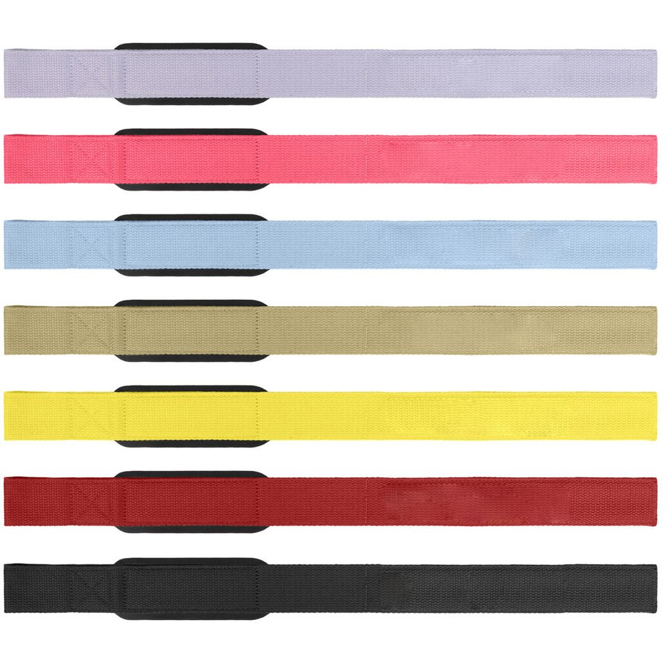 Slap On Gym Wrist Straps Padded Lifting Straps Snap Design Weightlifting Hand Strap For Strength Workout Hand Grip Protection - photo 3