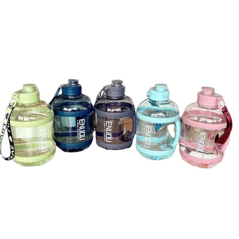 2.4L Half Gallon Plastic Leak Proof Portable Plastic Water Bottle Jug With Handle - photo 4
