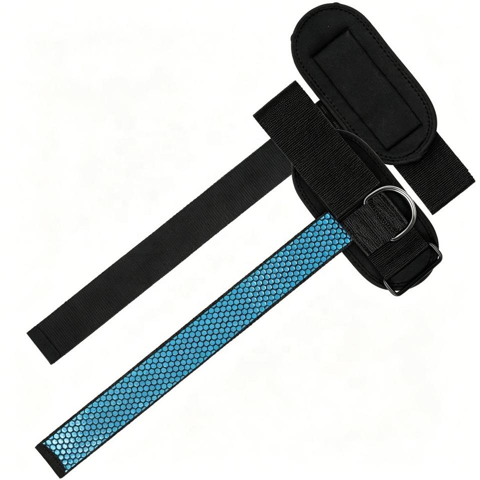 Strength Training Gym Lifting Straps Body Building Deadlift Straps Powerlifting Weightlifting Wrist Straps for Men Women - photo 3
