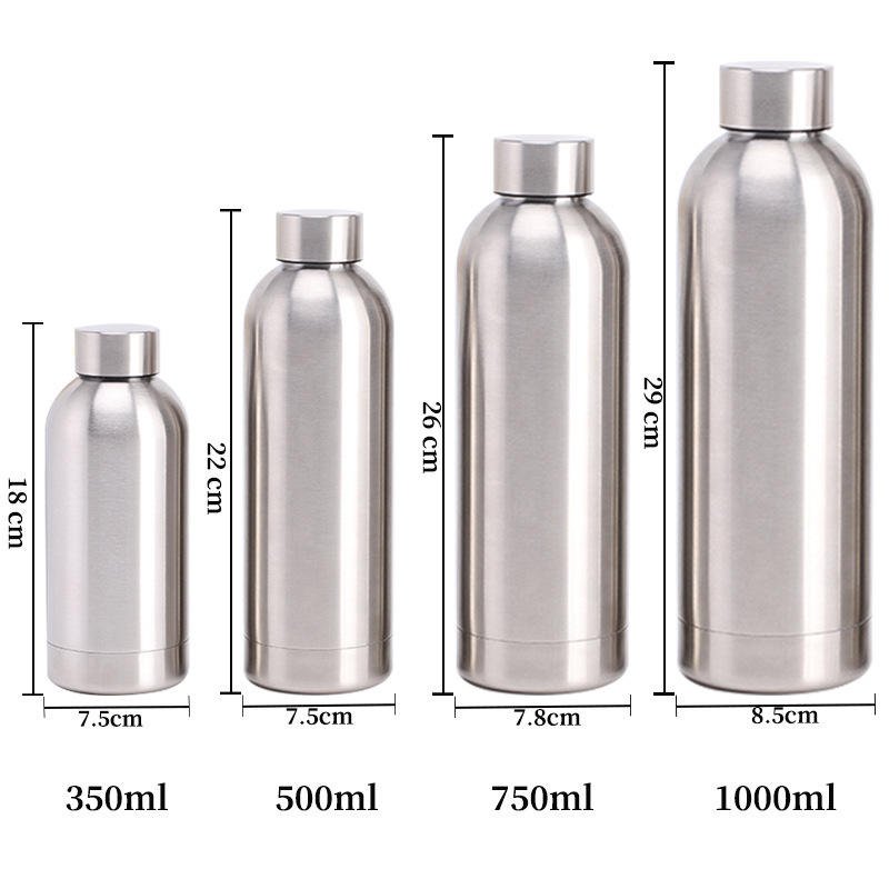 Simple Design 350ml 500ml 750ml Nice American Small Mouth Water Bottle Portable Outdoor Sports Cup - photo 2