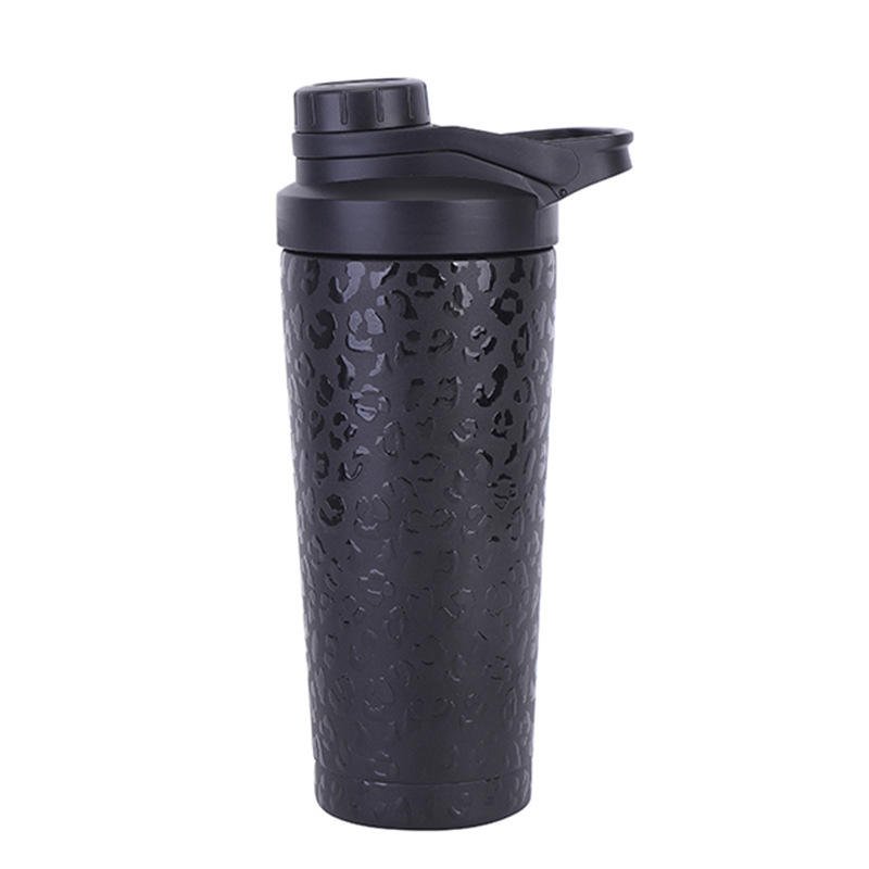 Premium Insulated Metal Double Wall Stainless Steel 17oz 25oz Protein Shaker Bottle with - photo 2