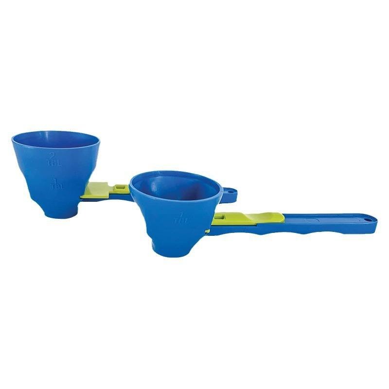 No Spill Protein Powder Scoop Measuring Spoon Funnel