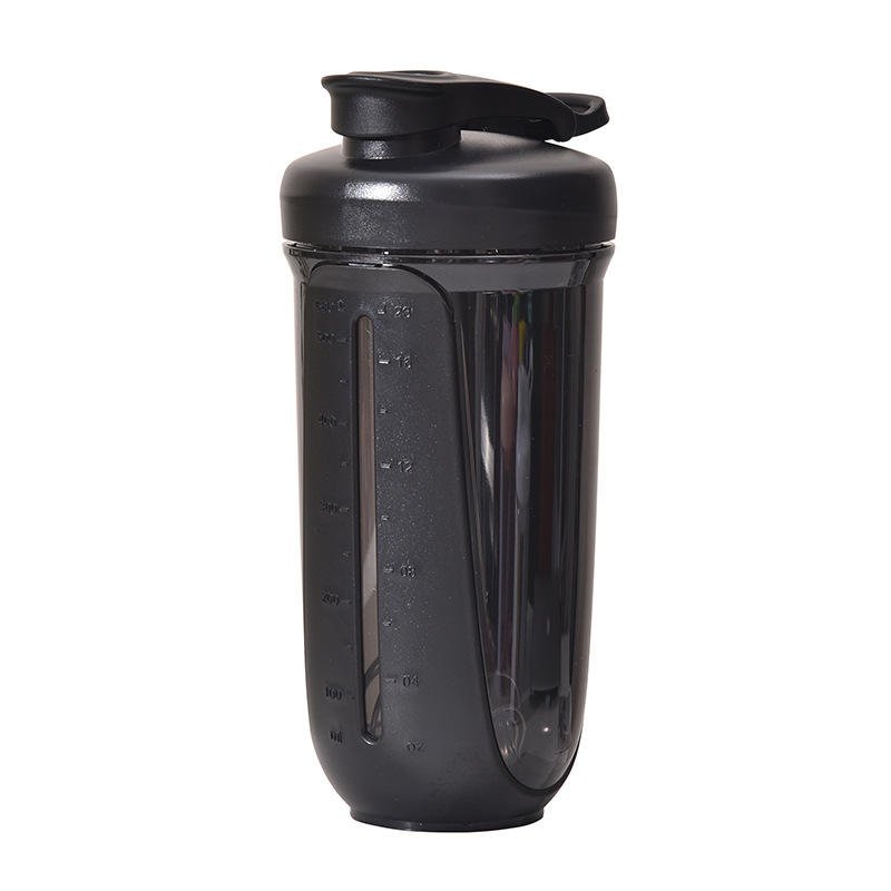 Wholesale 680ml BPA Free Plastic Fitness Workout Outdoors Protein Shaker Bottle Gym With Handles Rope - photo 2