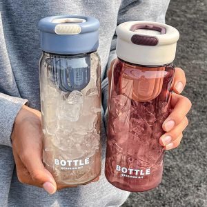 زجاجة ماء رياضية للشرب المباشر للدراجات 650ml