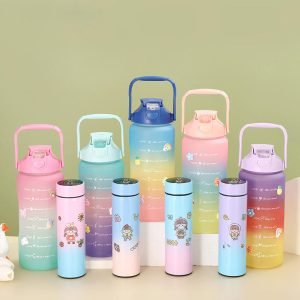 Südostasien Markt We Bare Bears Smart Becher Trinkflasche Thermos Vakuumflaschen Geschenkset