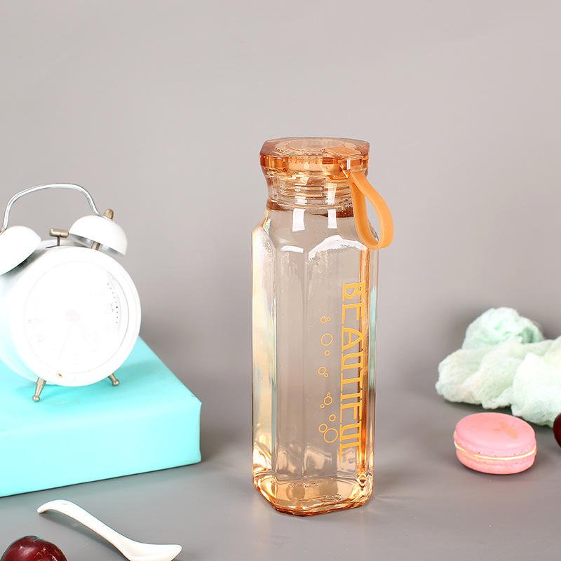 Portable Leak-proof Glass Water Bottle with Silicone - photo 5