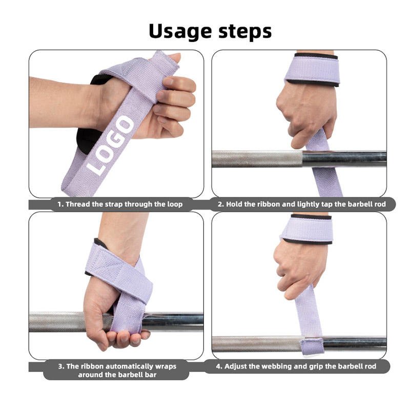 Wrapping Compression Wrist Support Band Band Pull-Up Bar Protector Weightlifting Wrist Strap Automatic - photo 2
