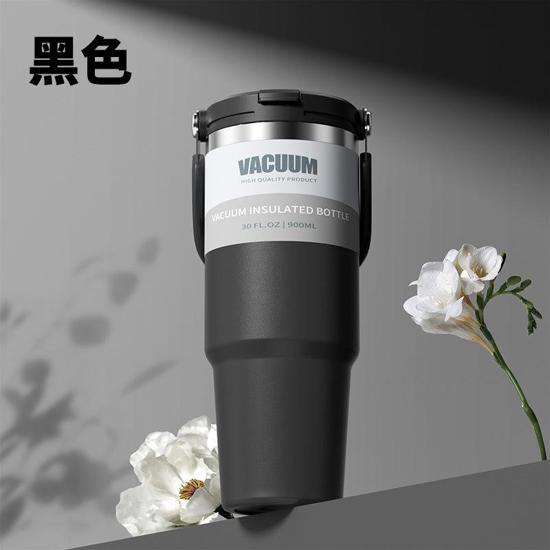 Personalized 30oz Tumbler With Removable Handle Powder Coated Surface - photo 4