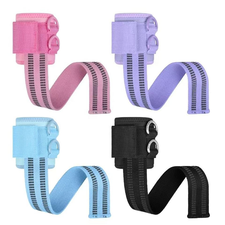 Lifting Straps With D Ring Heavy Duty Gym Wrist Support - photo 2