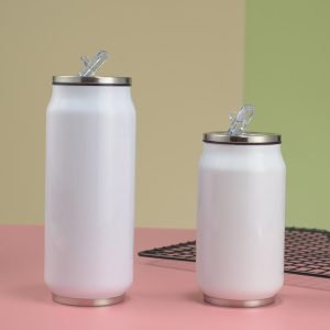 Moderner 10oz Edelstahl Cola-Dose Becher umweltfreundlicher Einweg BPA-freier inklusive Sublimation Zubehör Partys Schule