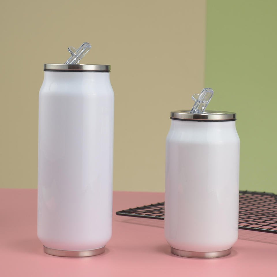 Modern 10oz Stainless Steel Soda Can Tumbler Eco-Friendly Disposable BPA-Free Included Sublimation Accessory Parties School