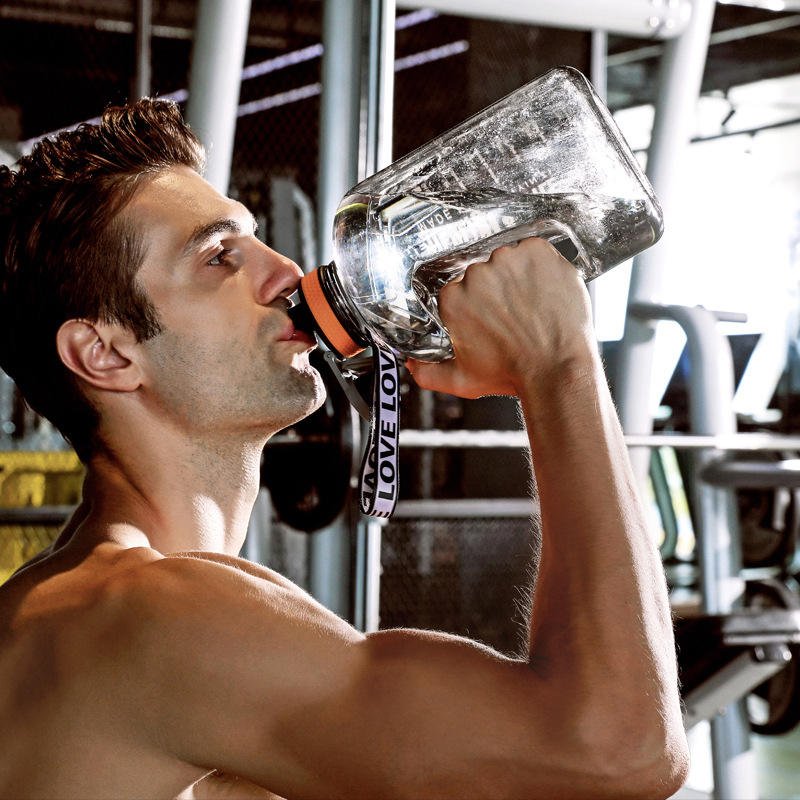 Personalized 2.2L Big Size Gym Plastic Water Bottle - photo 2
