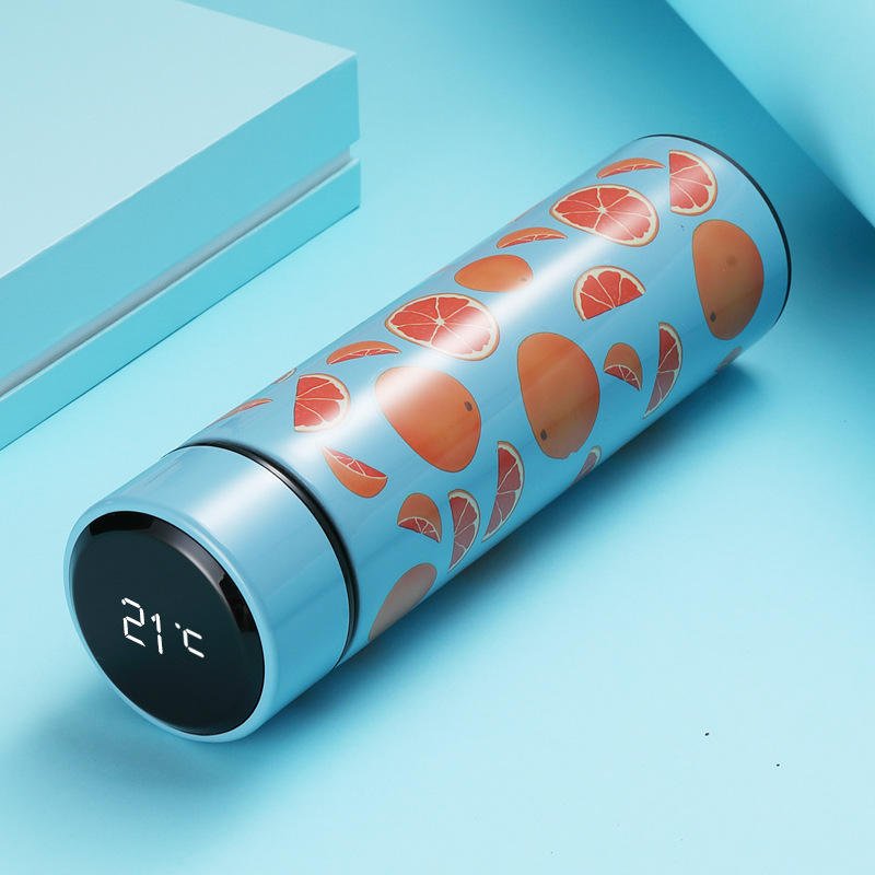 500ml Thermo Bottle Thermal Cup Vacuum Flasks Stainless Steel Thermos Led Temperature Smart Water Bottle - photo 3