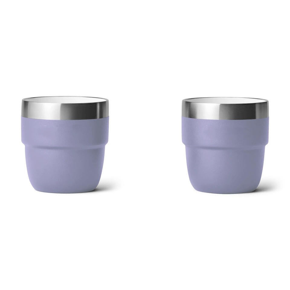 Customize Stainless Steel Stackable Ceramic Liner Coffee Tumbler 4oz