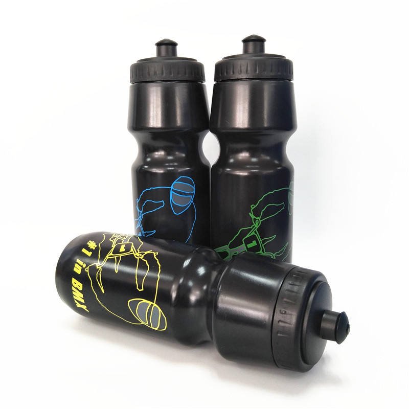 Cycling Water Bottle 710Ml Squeeze Plastic Sport Bidon - photo 3