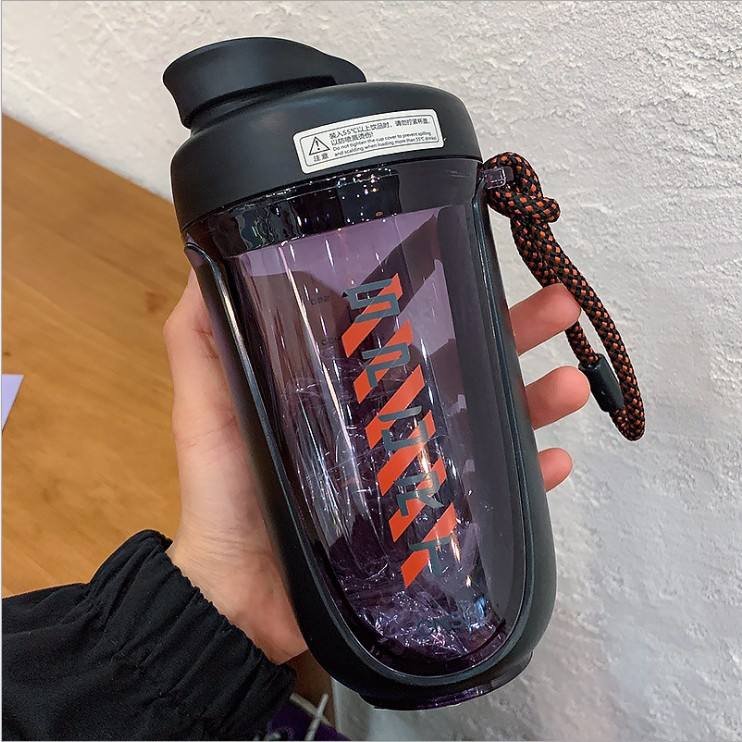 Premium Quality 590ml BPA Free Custom Gym Plastic Protein Shaker Bottle for Protein Mixes With Mixer Ball - photo 5