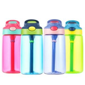 زجاجات ماء عصرية مخصصة من بلاستيك Tritan 480ml 16oz